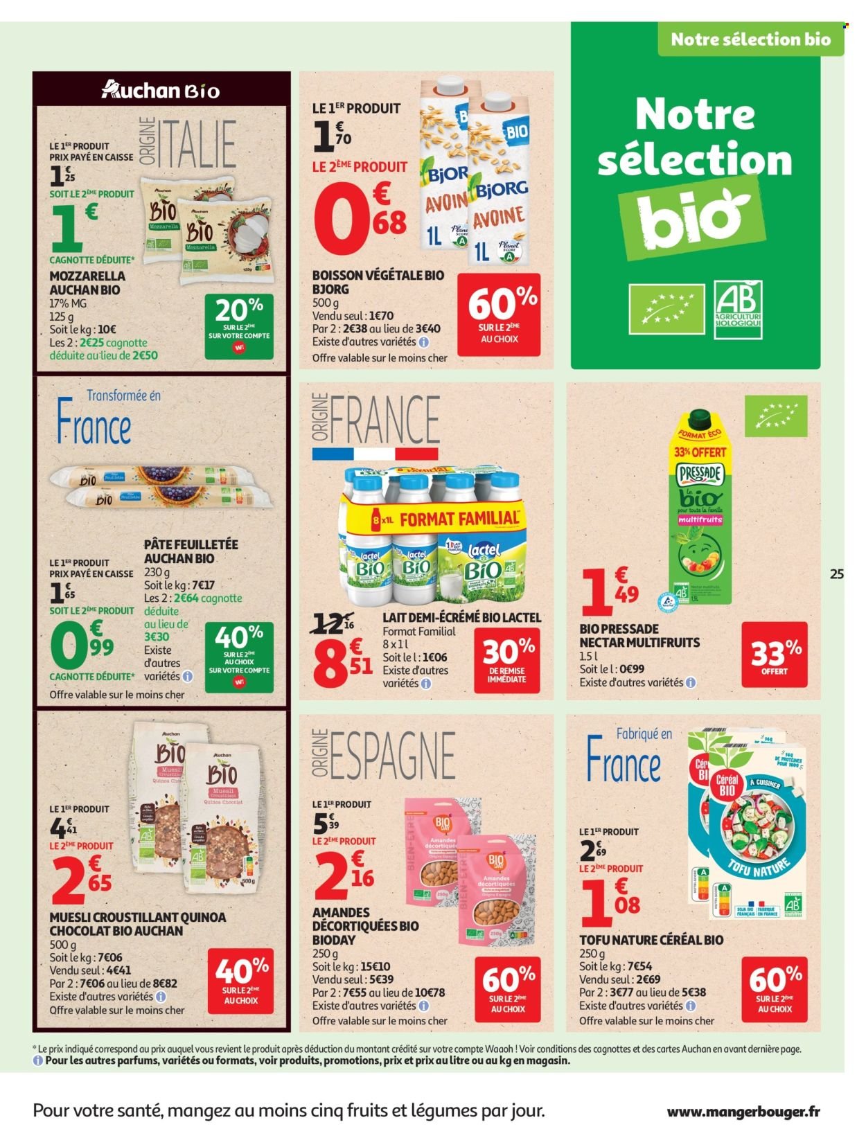 Catalogue AUCHAN - Petit dej, goûter super