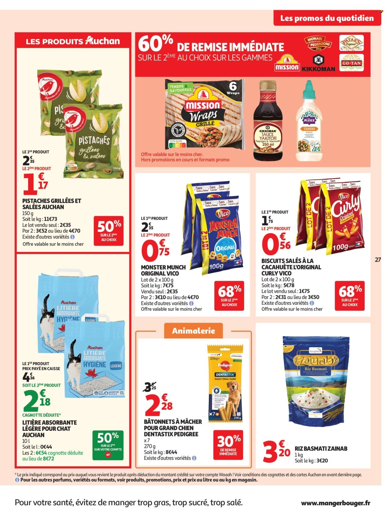 Catalogue AUCHAN - Petit dej, goûter super