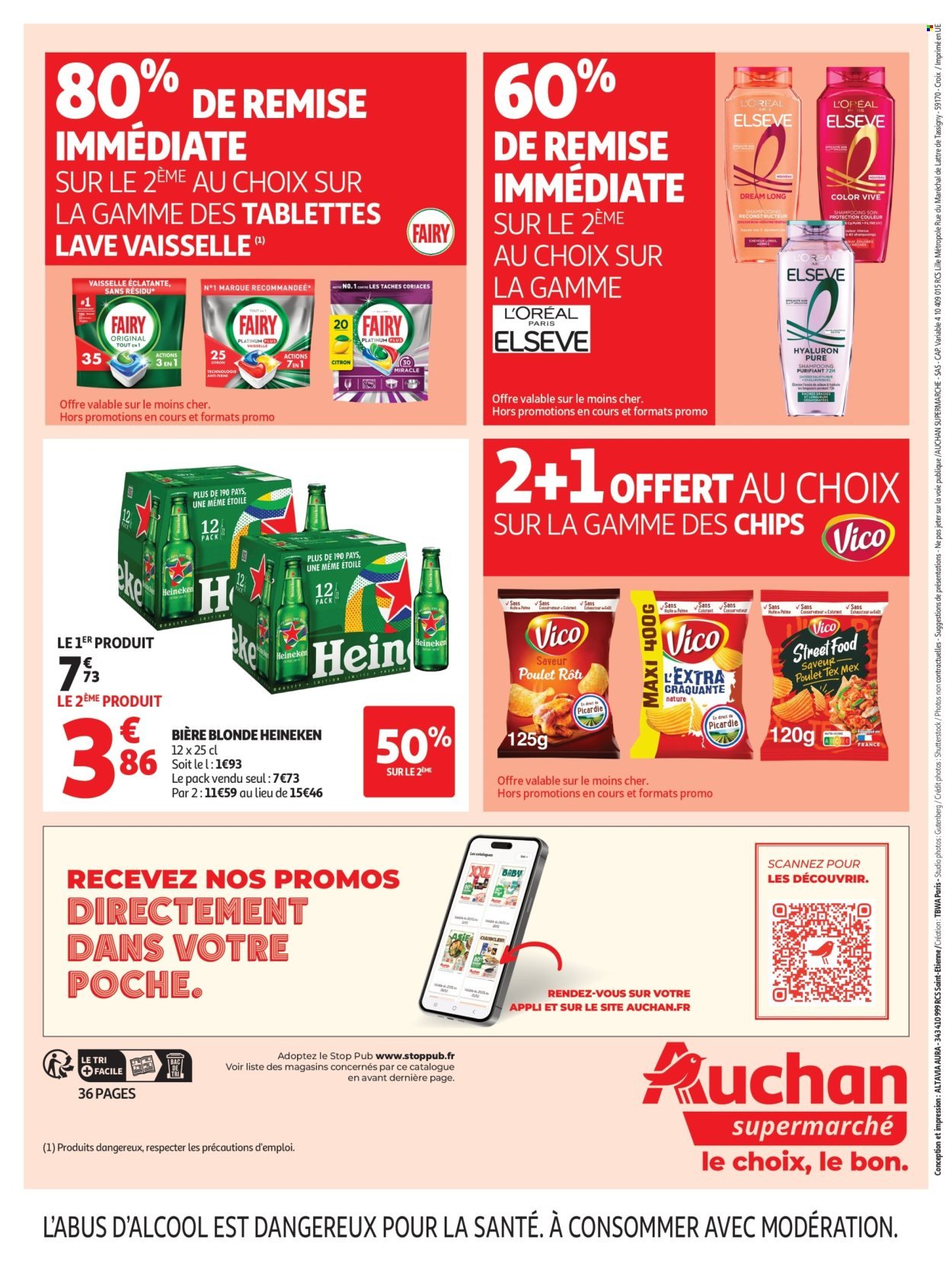 Catalogue AUCHAN - Petit dej, goûter super