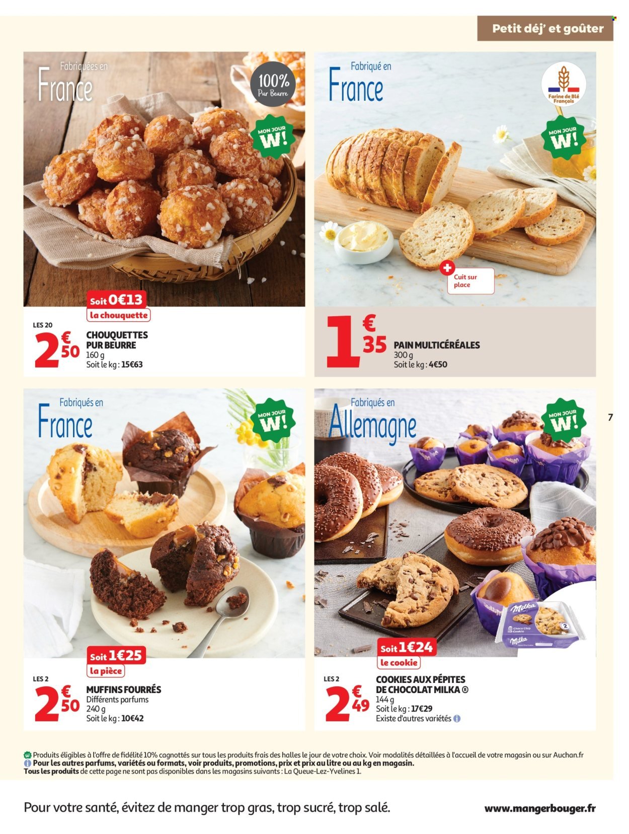 Catalogue AUCHAN - Petit dej, goûter super