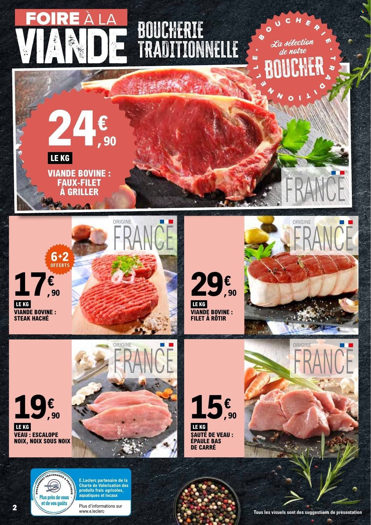 Catalogue E.LECLERC - FOIRE À LA VIANDE + BIÈRES LOCALES