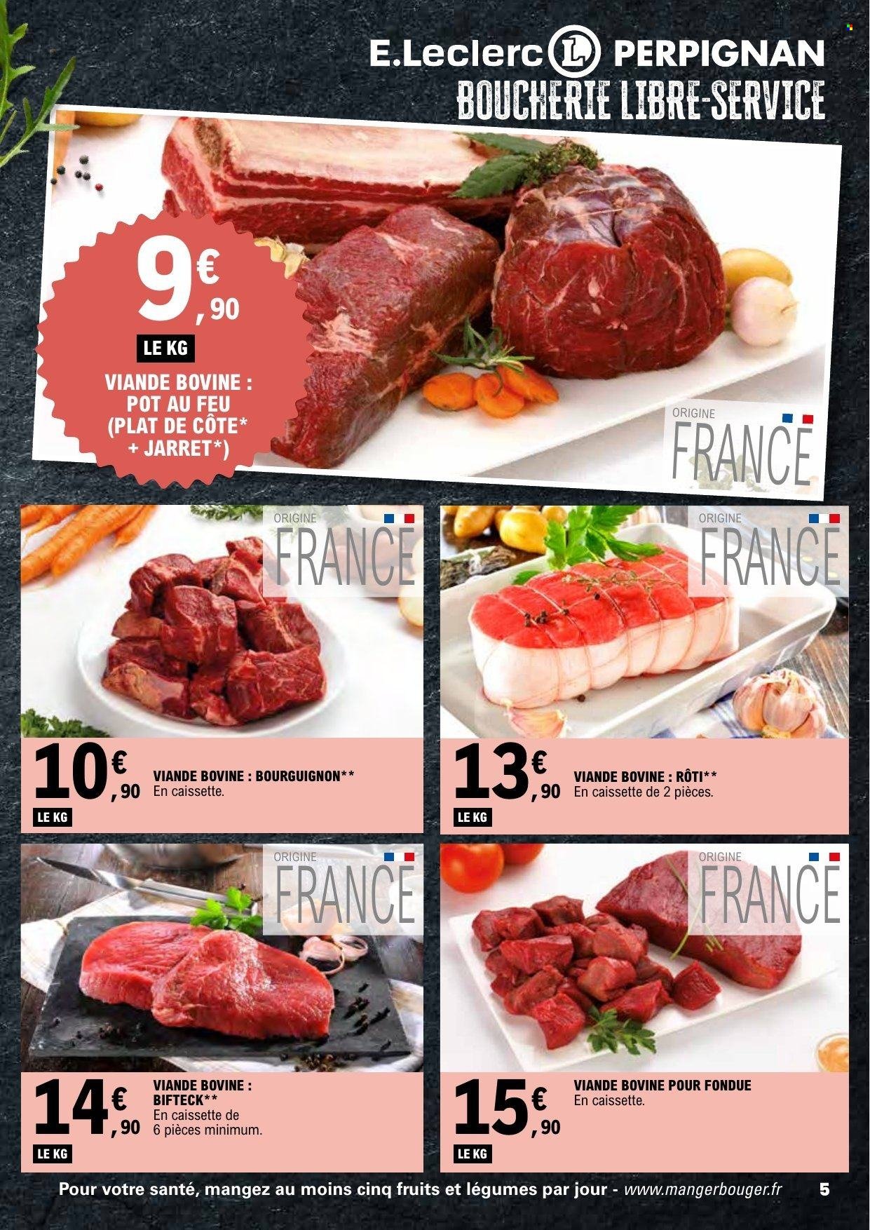 Catalogue E.LECLERC - FOIRE À LA VIANDE + BIÈRES LOCALES