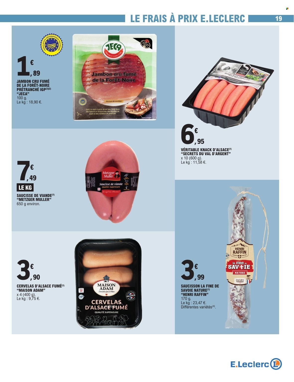 Catalogue E.LECLERC - TRAFIC POUVOIR ACHAT