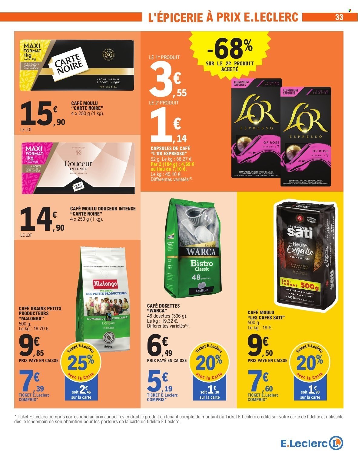 Catalogue E.LECLERC - TRAFIC POUVOIR ACHAT