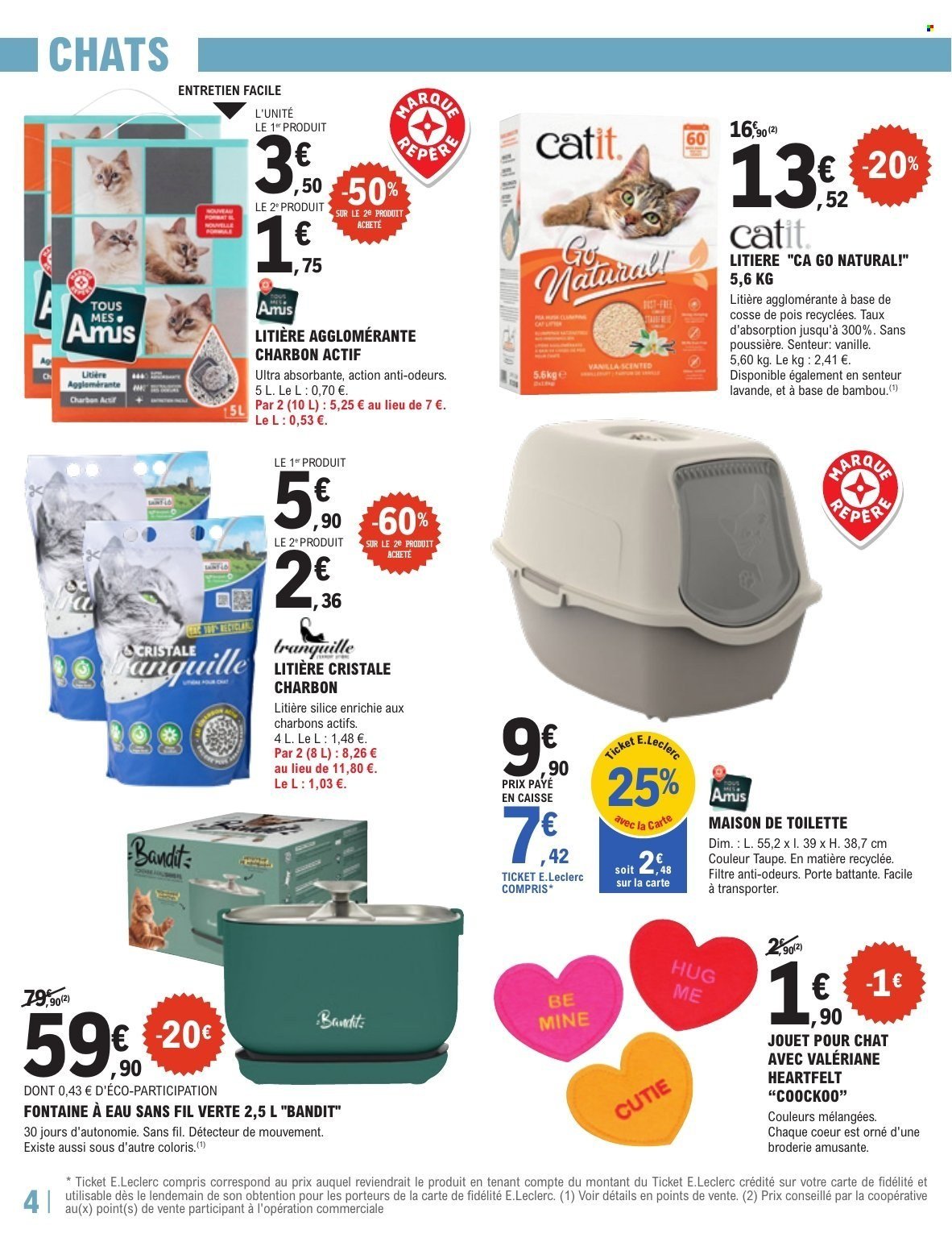 Catalogue E.LECLERC - TRAFIC ANIMALERIE