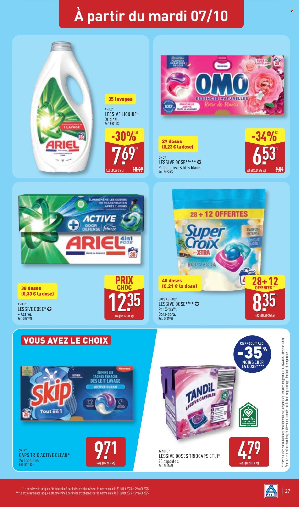 Catalogue ALDI - Propreté illimitée (2025-10-07 - 2025-10-13)