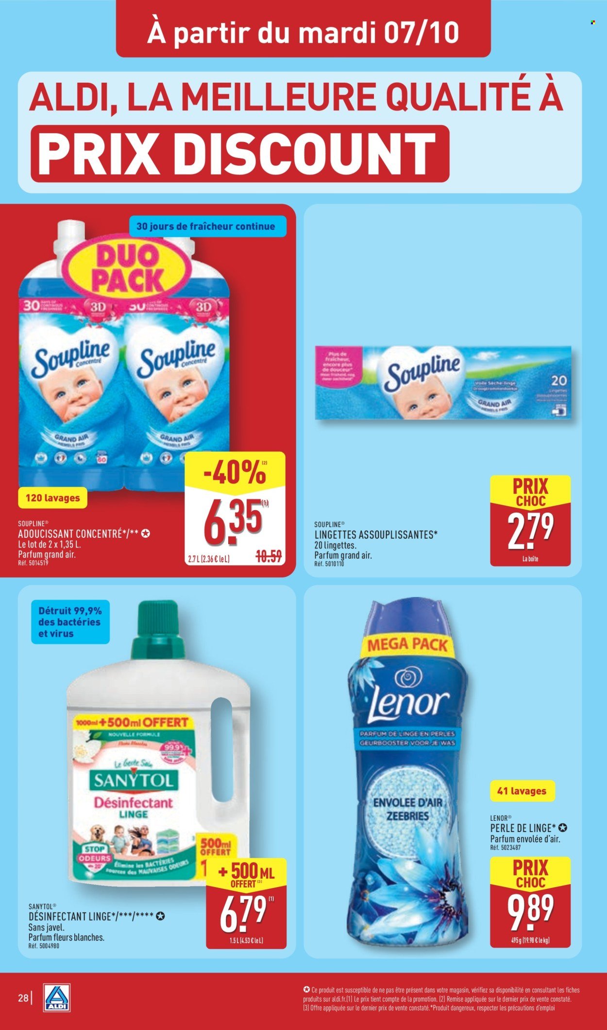 Catalogue ALDI - Propreté illimitée (2025-10-07 - 2025-10-13)