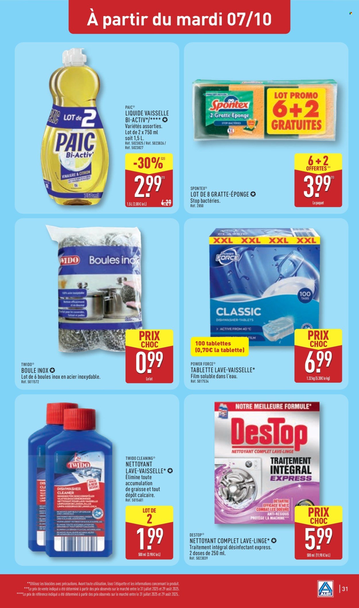 Catalogue ALDI - Propreté illimitée (2025-10-07 - 2025-10-13)