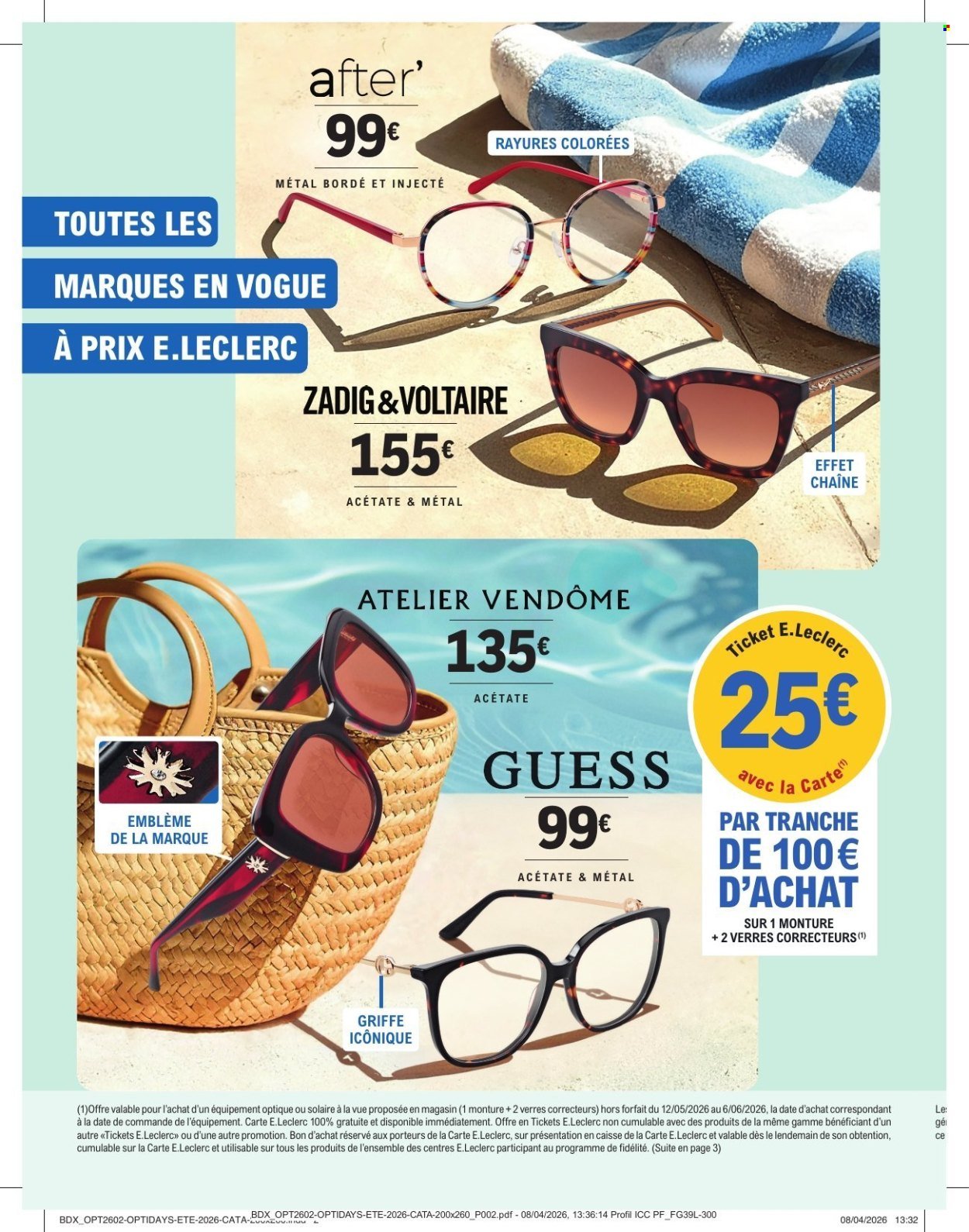 Catalogue E.LECLERC - OPTI'DAYS ÉTÉ