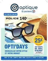Catalogue E.LECLERC - OPTI'DAYS ÉTÉ