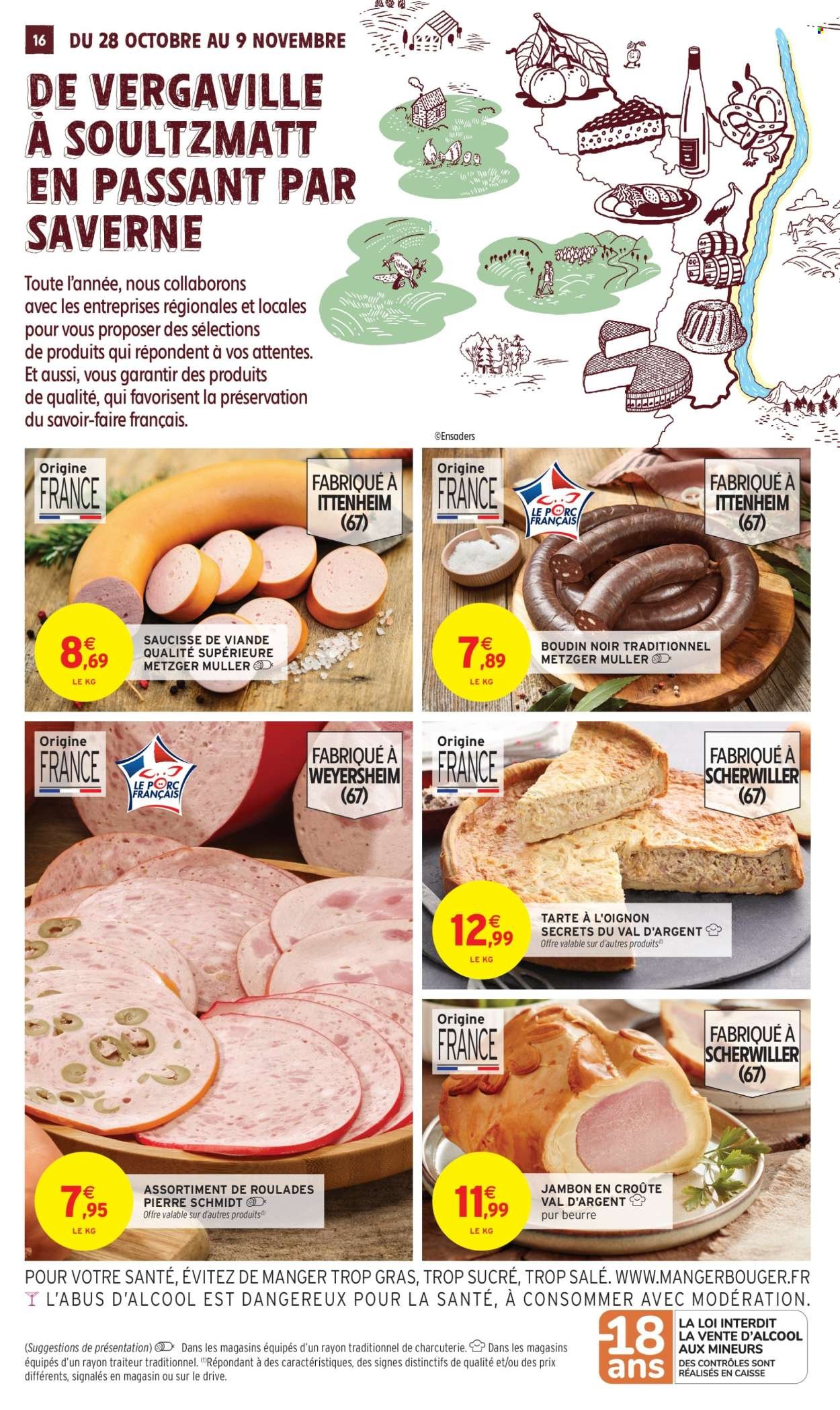 Catalogue INTERMARCHÉ - LES PRODUITS DE NOTRE RÉGION SPÉCIAL ALSACE BREDELE CHOUCROUTE