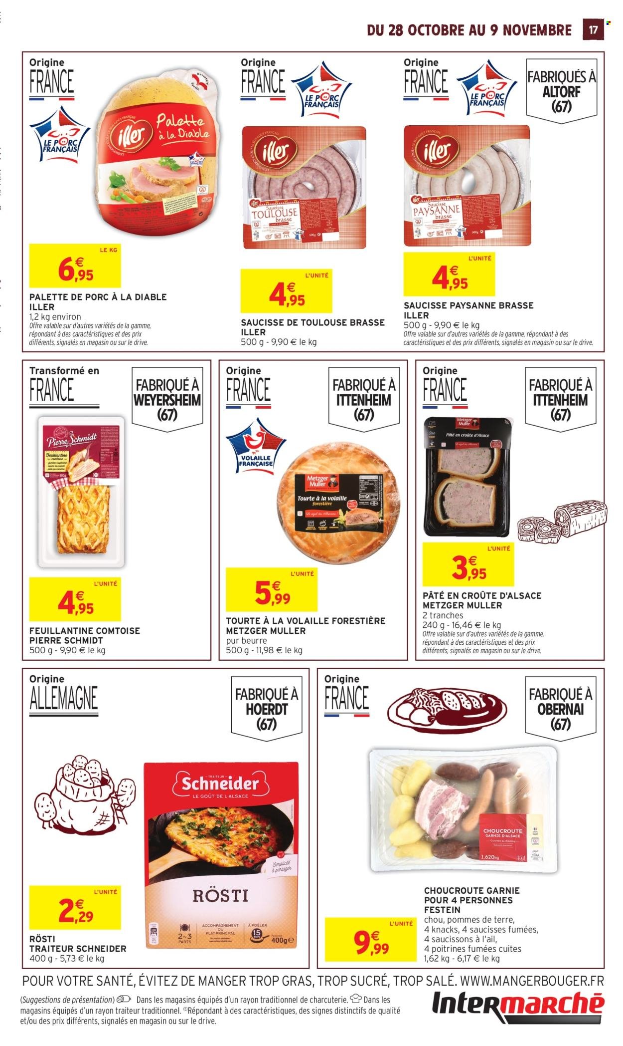 Catalogue INTERMARCHÉ - LES PRODUITS DE NOTRE RÉGION SPÉCIAL ALSACE BREDELE CHOUCROUTE