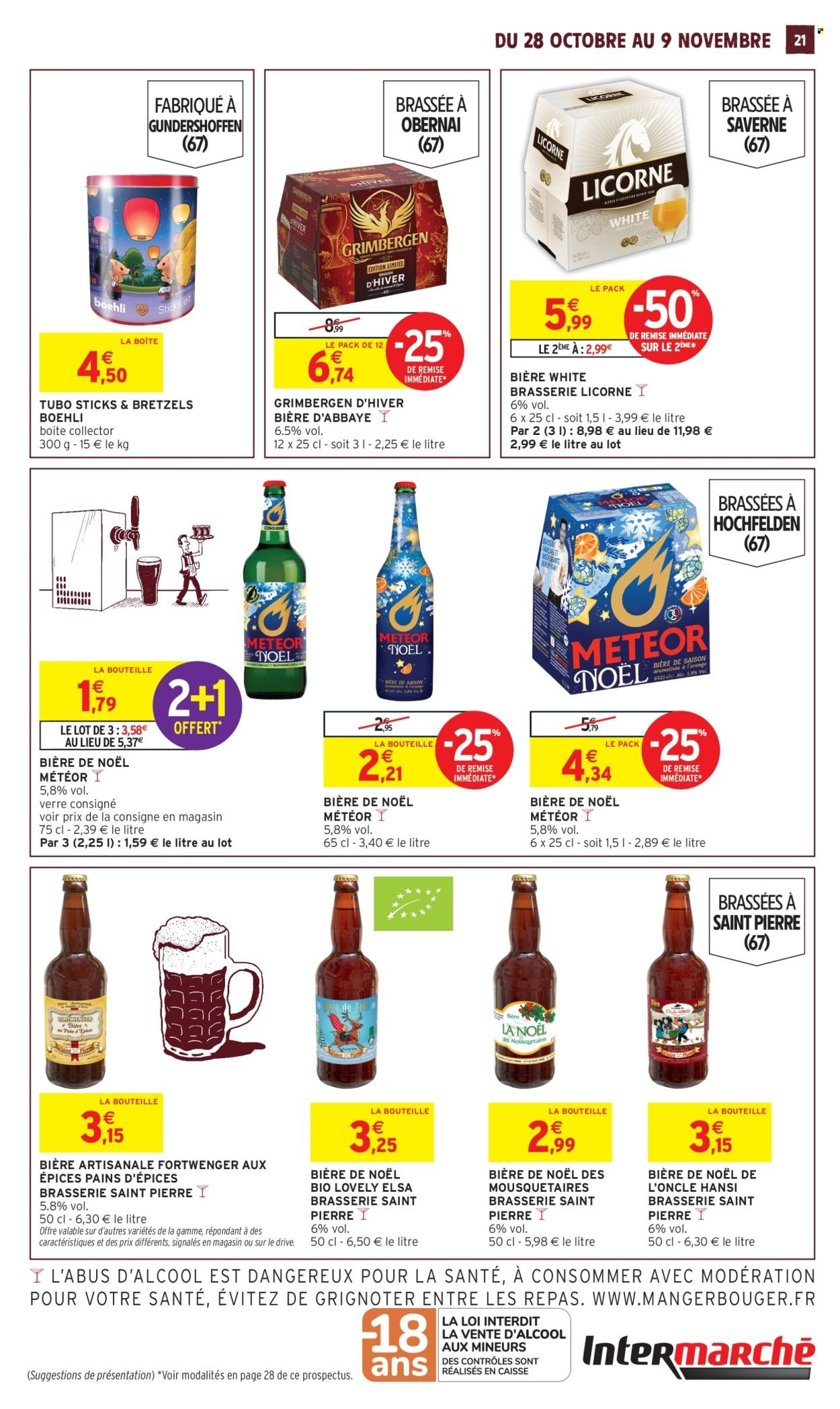 Catalogue INTERMARCHÉ - LES PRODUITS DE NOTRE RÉGION SPÉCIAL ALSACE BREDELE CHOUCROUTE