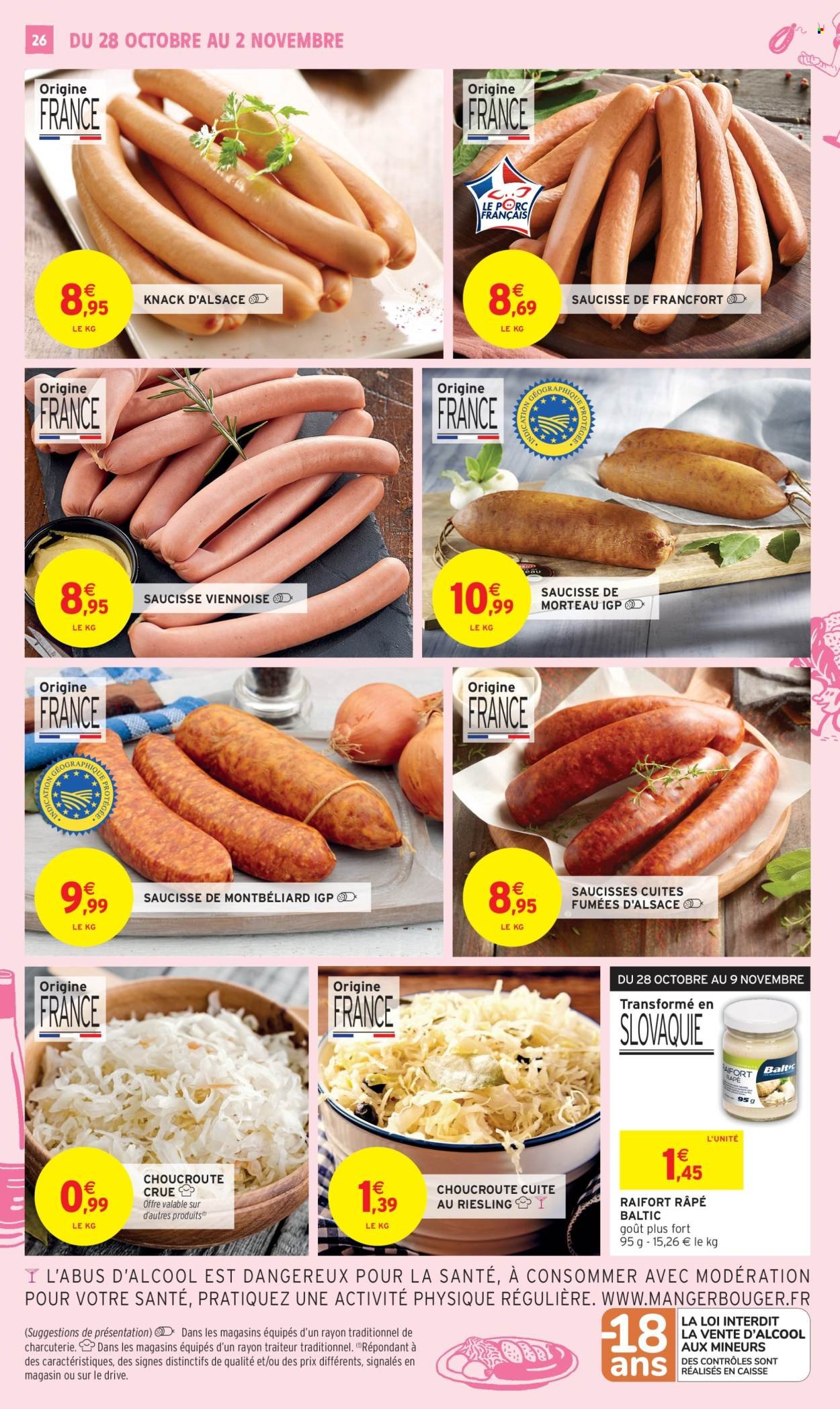 Catalogue INTERMARCHÉ - LES PRODUITS DE NOTRE RÉGION SPÉCIAL ALSACE BREDELE CHOUCROUTE