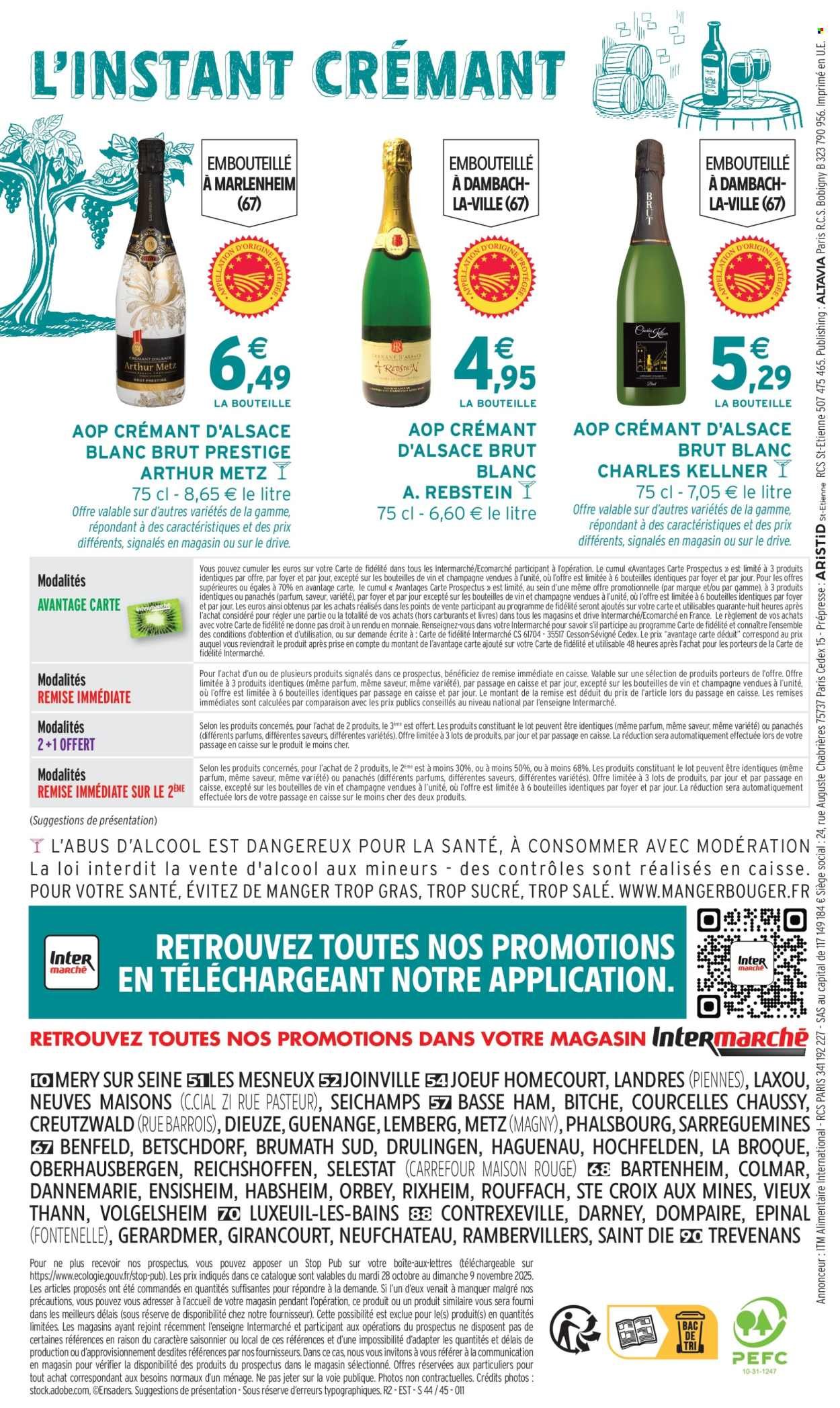 Catalogue INTERMARCHÉ - LES PRODUITS DE NOTRE RÉGION SPÉCIAL ALSACE BREDELE CHOUCROUTE