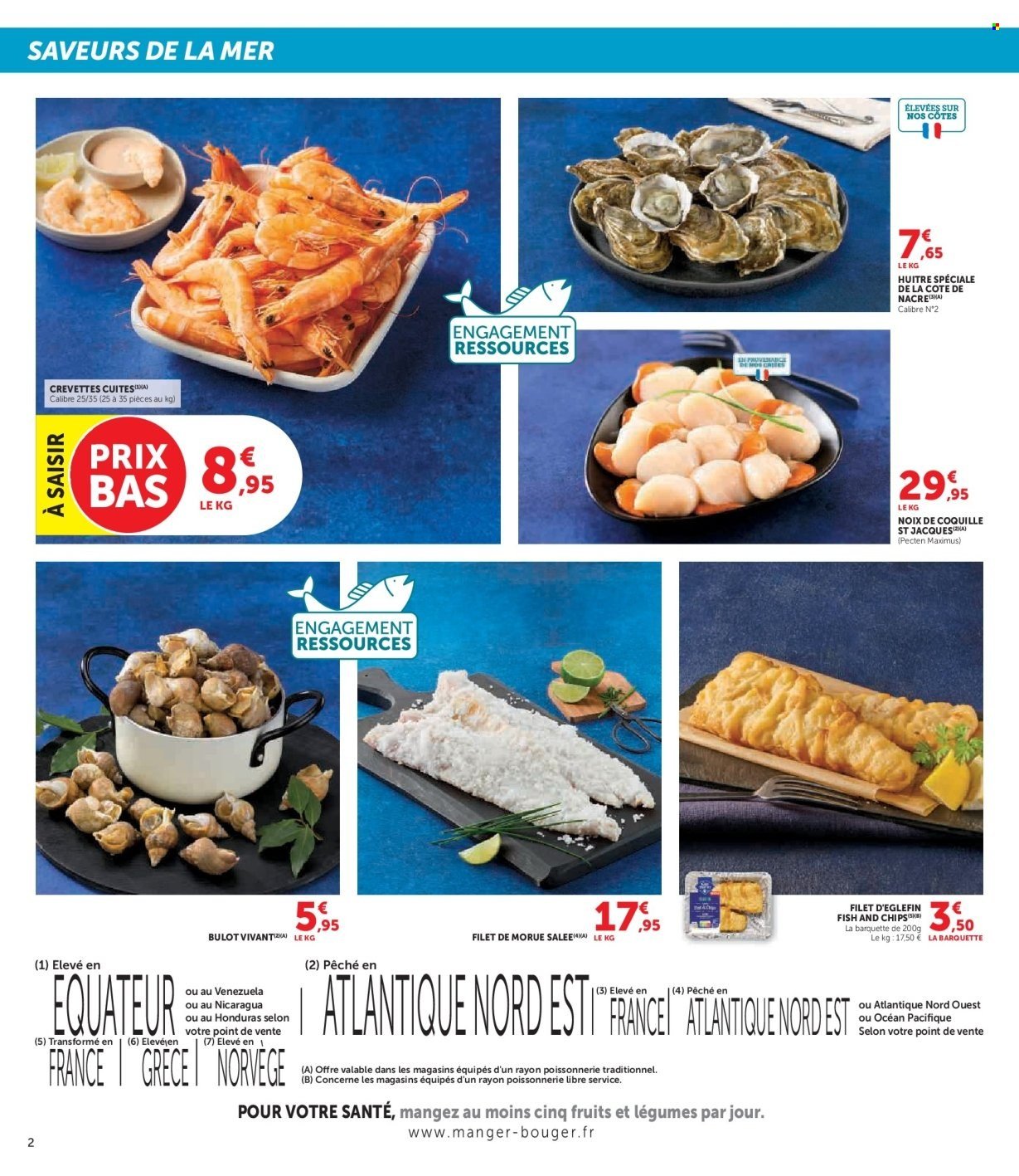 Catalogue HYPER U - Saveurs de la mer à prix bas !