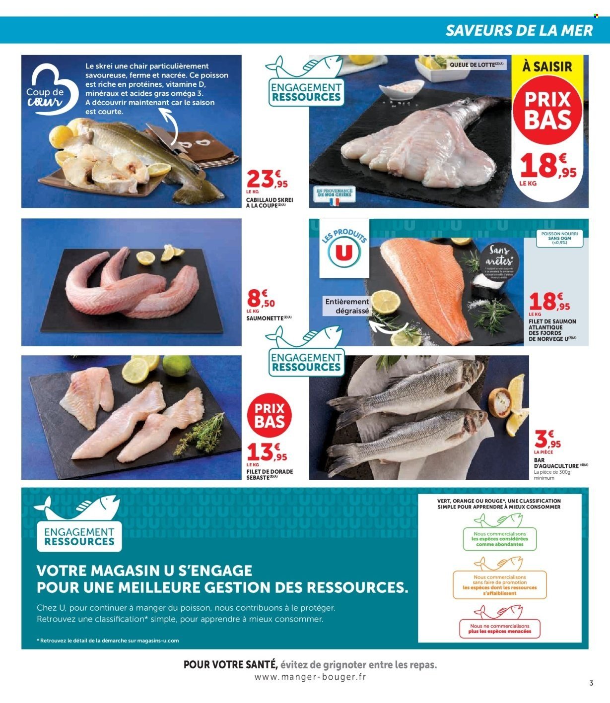 Catalogue HYPER U - Saveurs de la mer à prix bas !