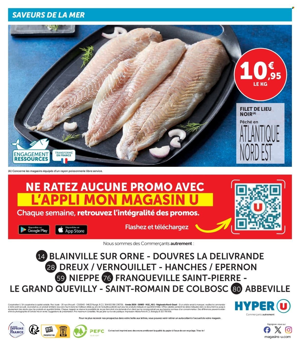 Catalogue HYPER U - Saveurs de la mer à prix bas !
