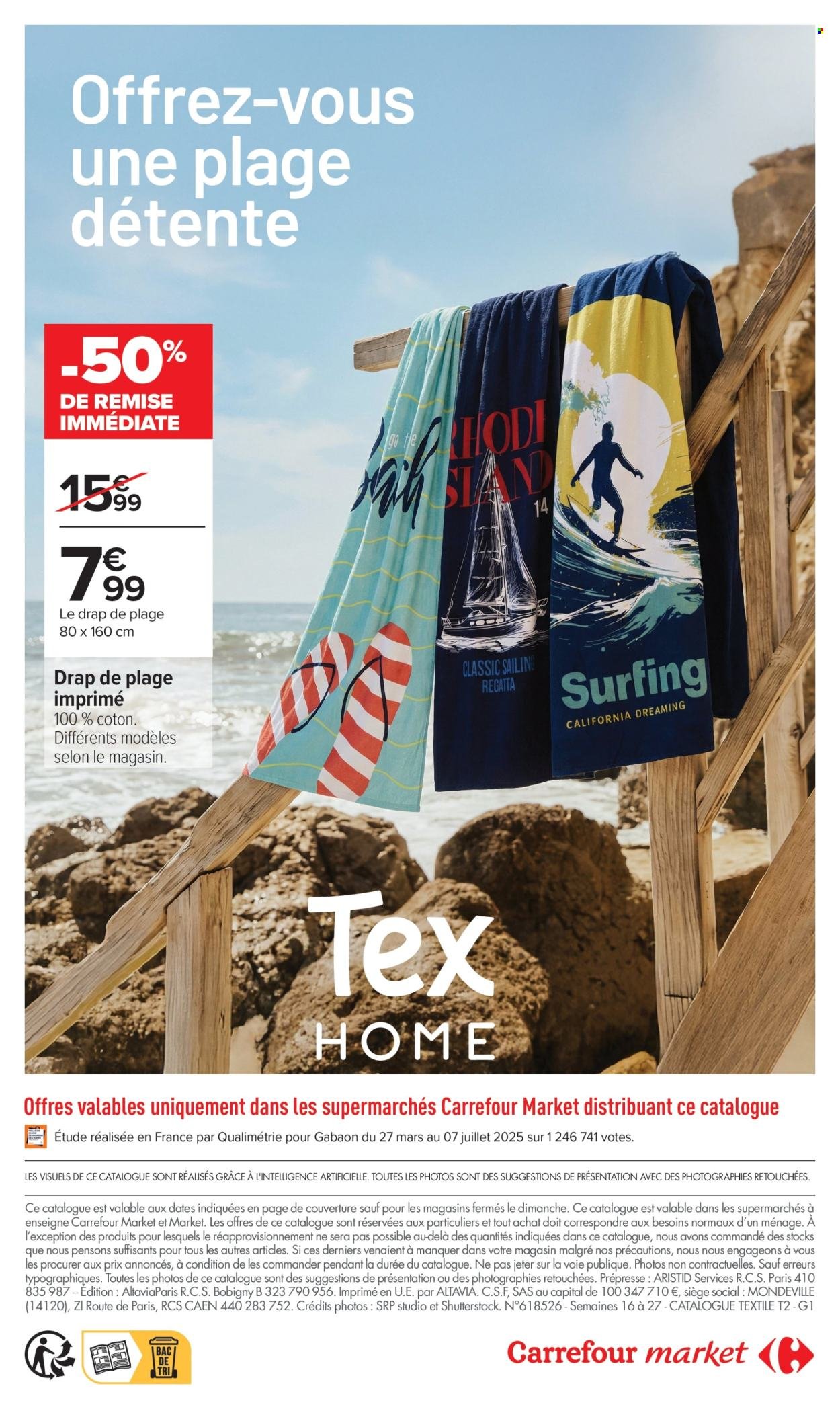 Catalogue CARREFOUR MARKET - TEX