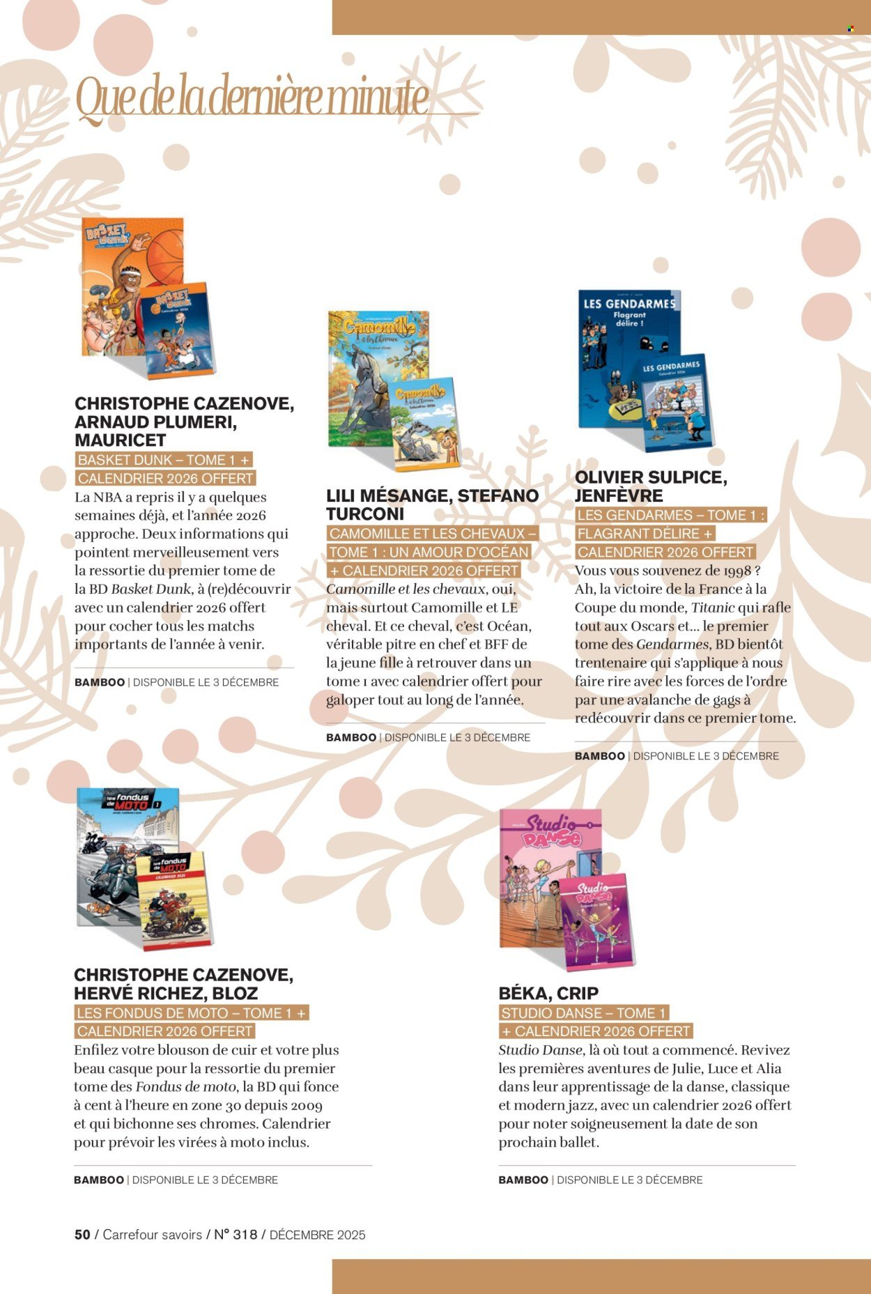 Catalogue CARREFOUR - À CHACUN SA CULTURE (2025-12-01 - 2025-12-31)