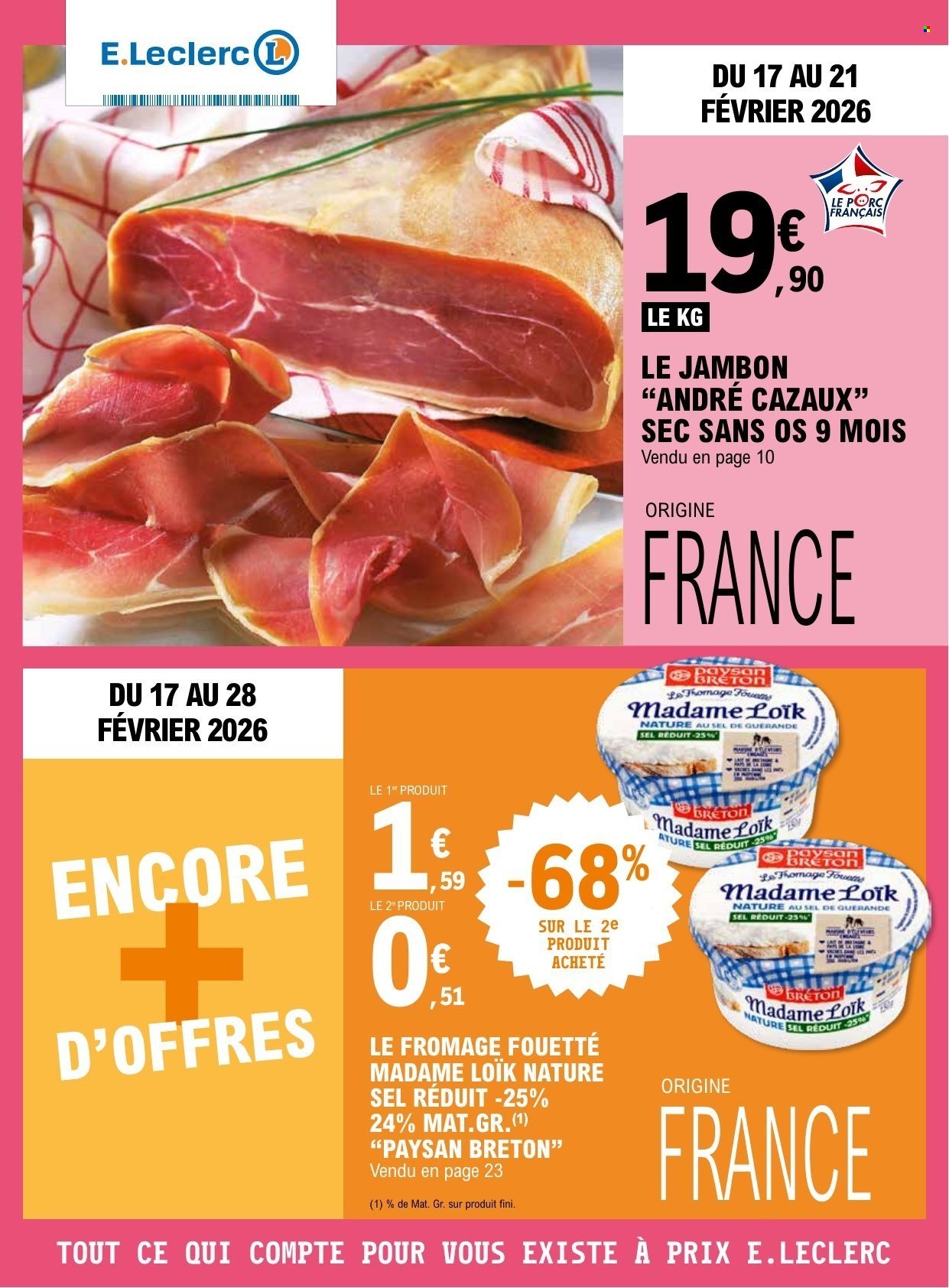 Catalogue E.LECLERC - TRAFIC POUVOIR ACHAT