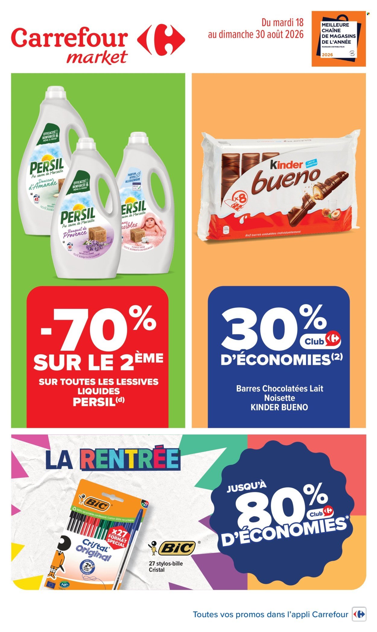 Catalogue CARREFOUR MARKET - LA RENTRÉE