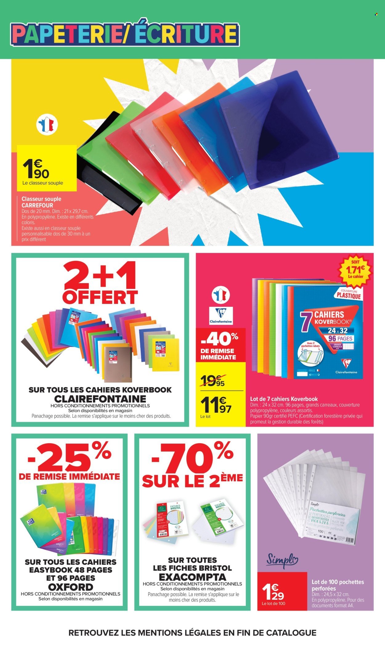 Catalogue CARREFOUR MARKET - LA RENTRÉE