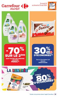Catalogue CARREFOUR MARKET - LA RENTRÉE