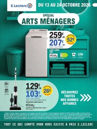 Catalogue E.LECLERC - ARTS MENAGERS OCTOBRE