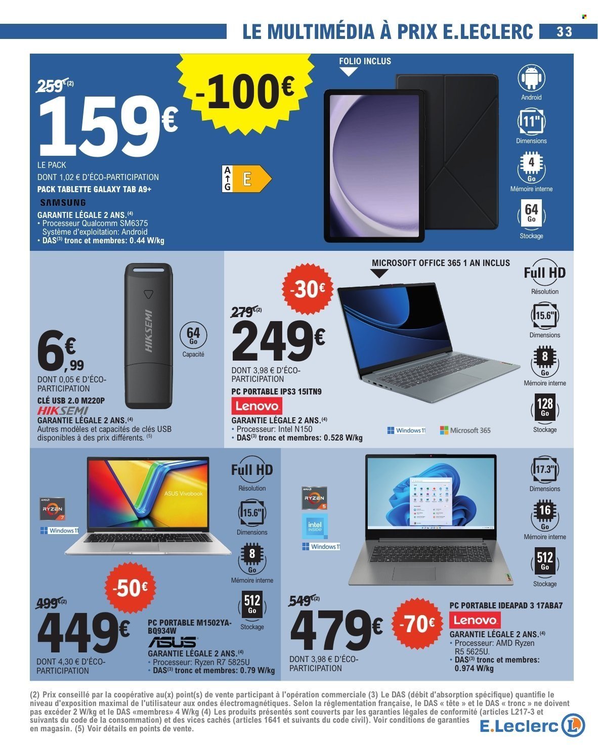Catalogue E.LECLERC - DEPENSER MOINS