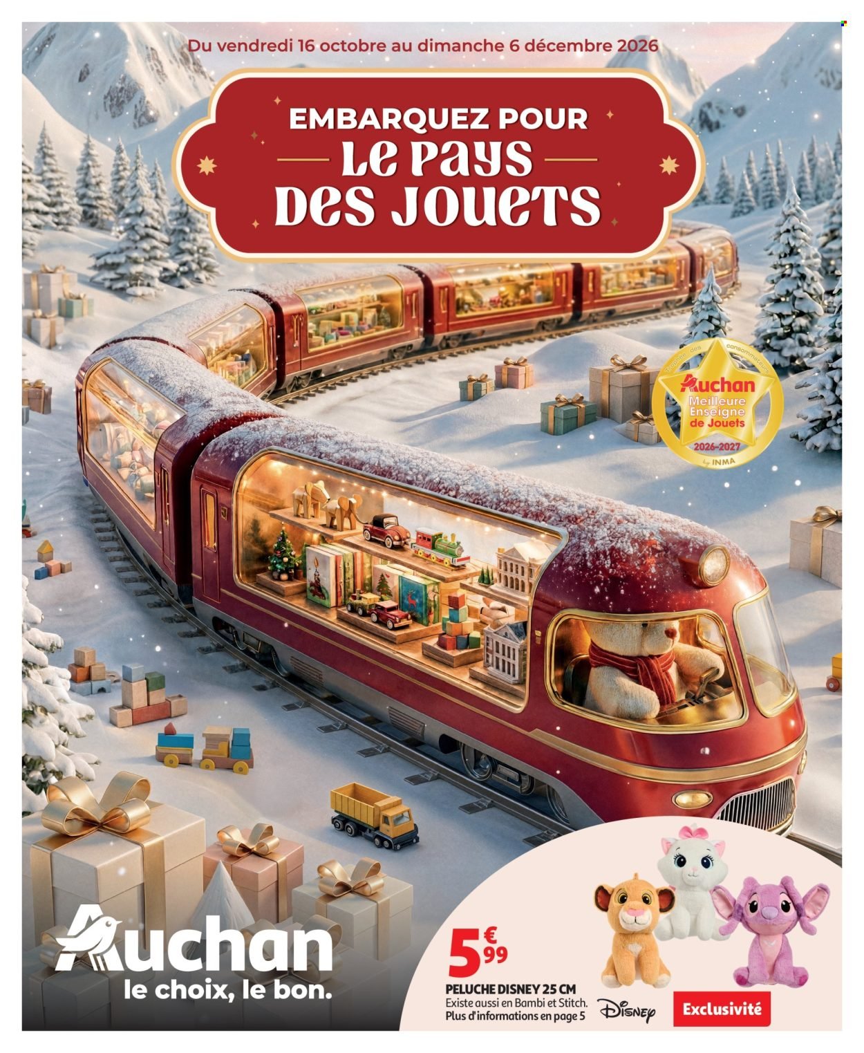 Catalogue AUCHAN - Jouets de Noël