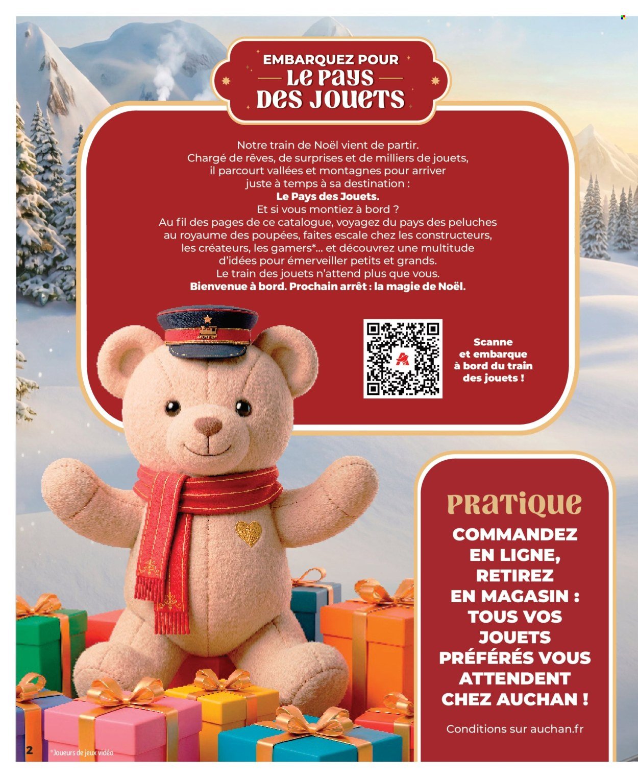 Catalogue AUCHAN - Jouets de Noël