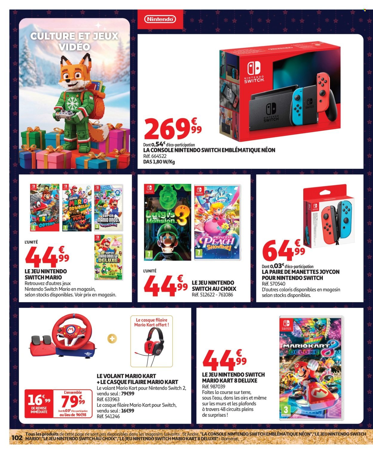 Catalogue AUCHAN - Jouets de Noël