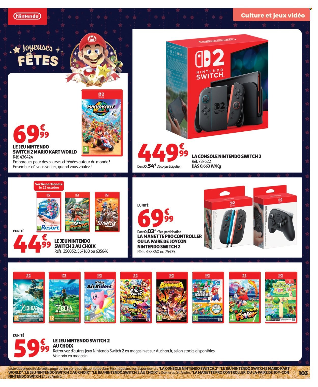 Catalogue AUCHAN - Jouets de Noël