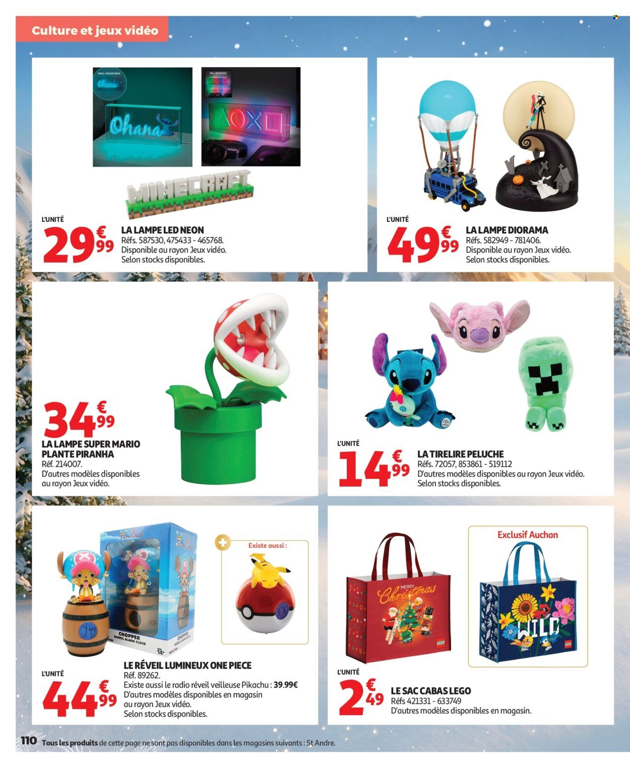 Catalogue AUCHAN - Jouets de Noël