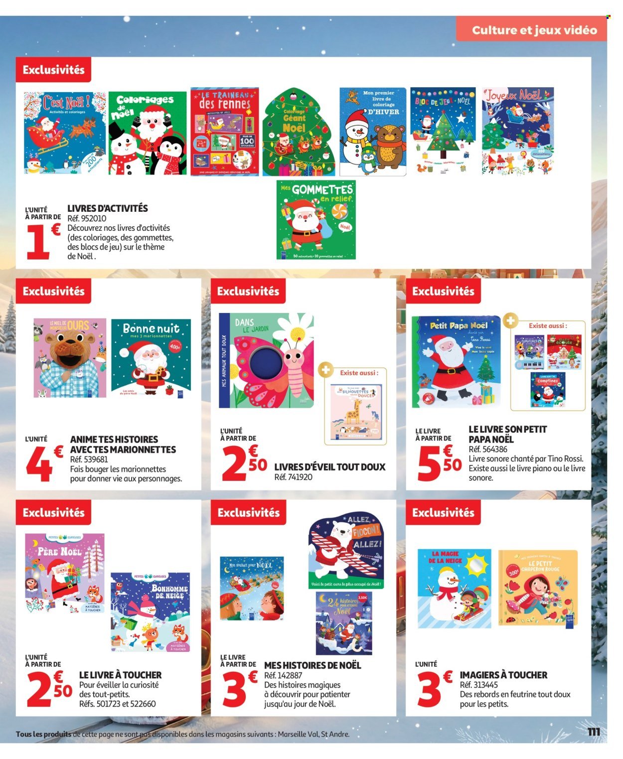 Catalogue AUCHAN - Jouets de Noël