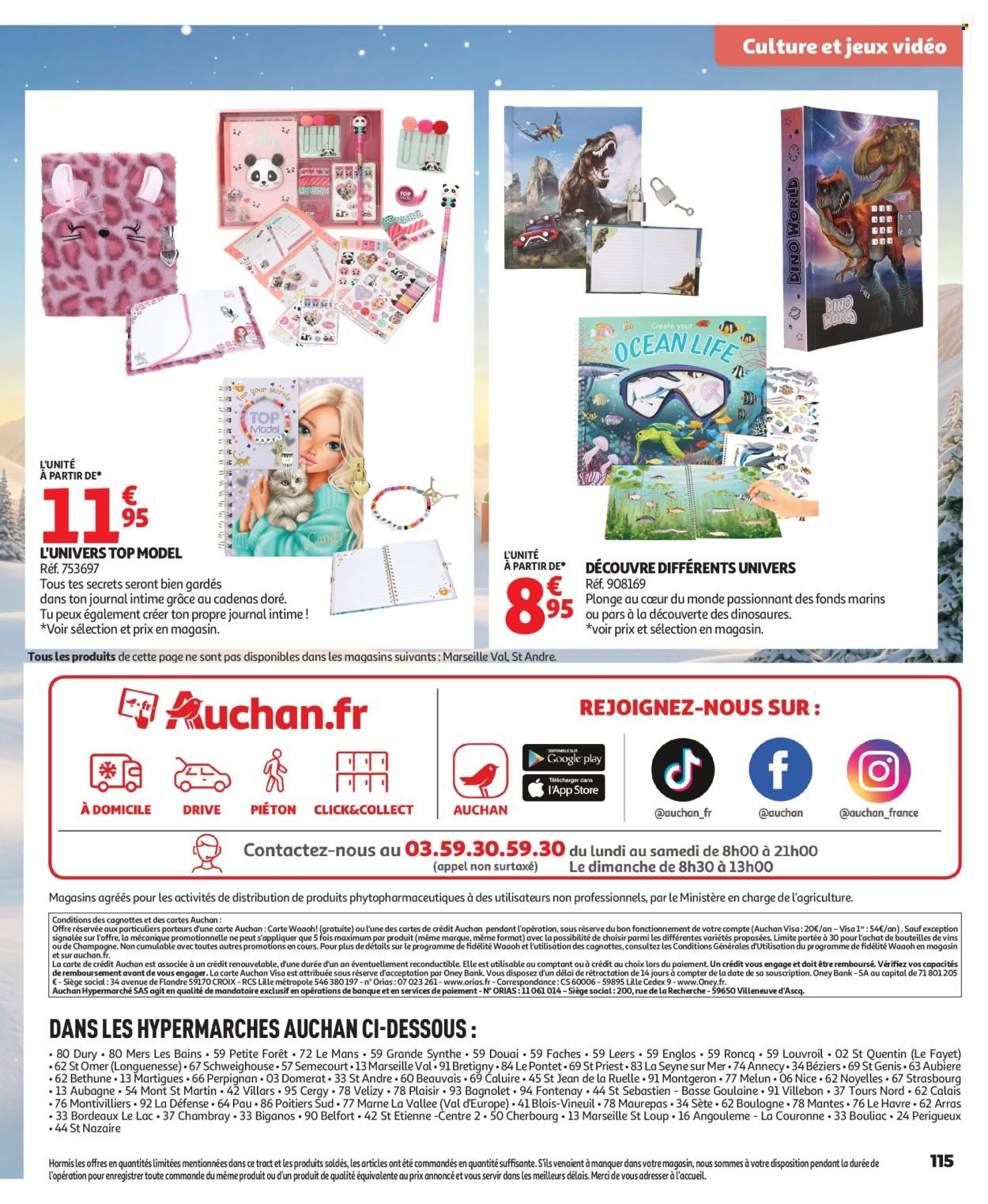 Catalogue AUCHAN - Jouets de Noël
