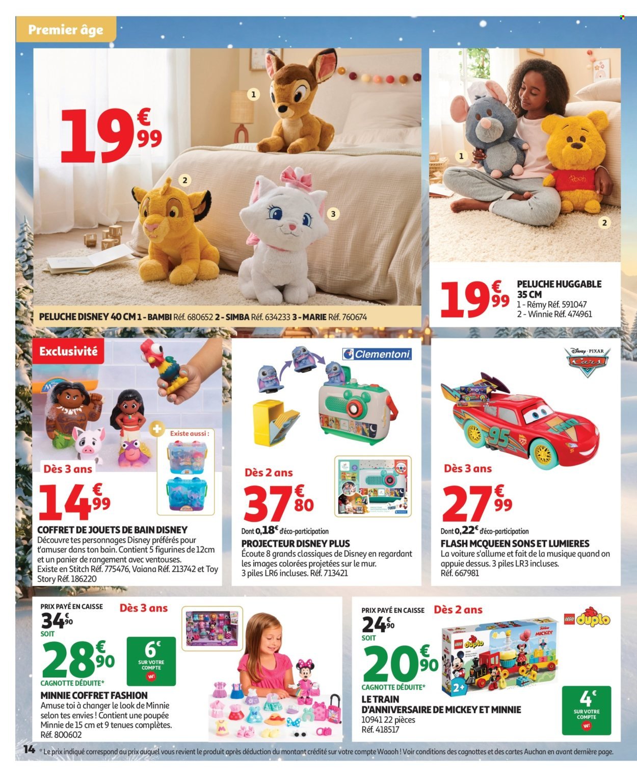 Catalogue AUCHAN - Jouets de Noël