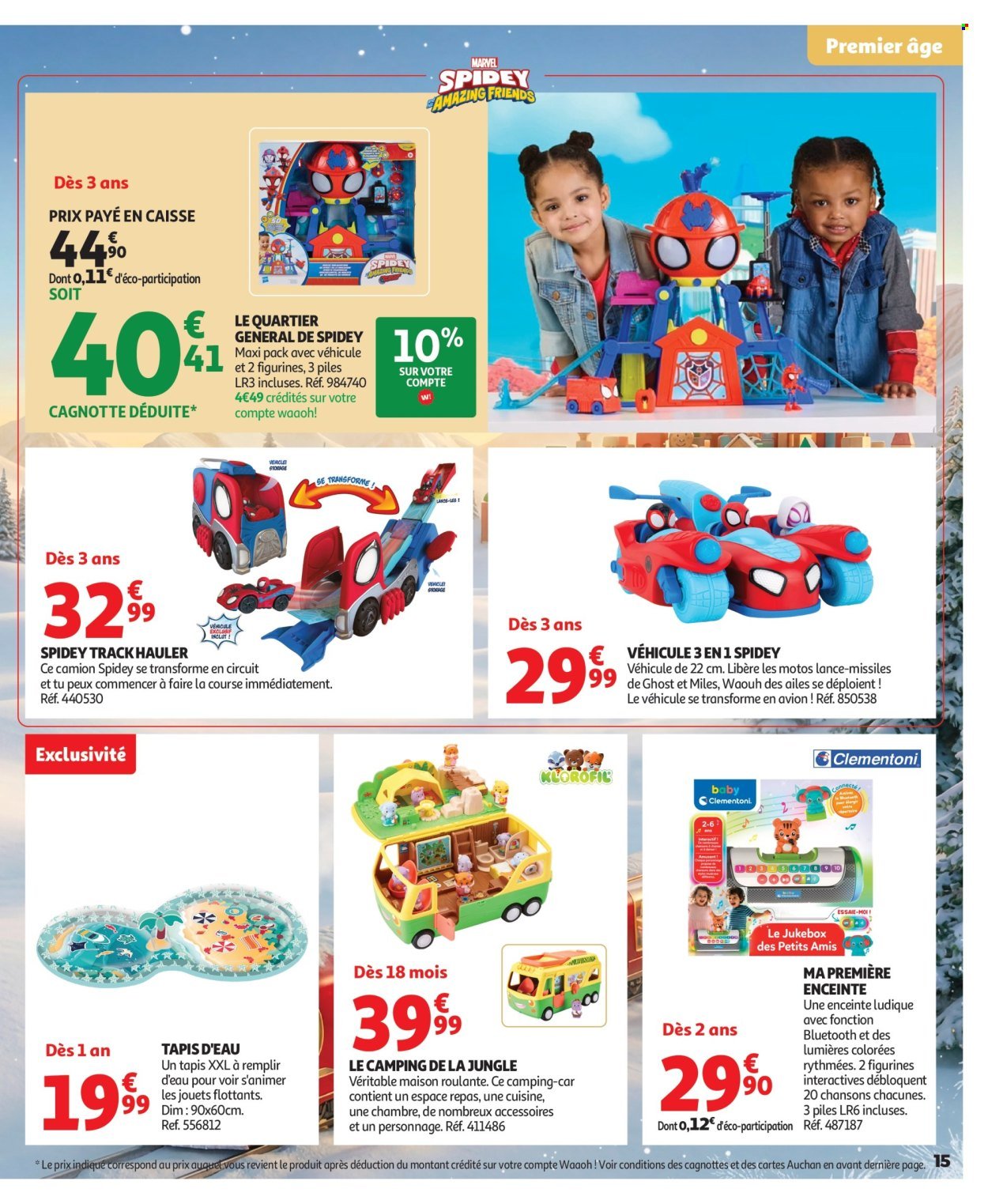 Catalogue AUCHAN - Jouets de Noël