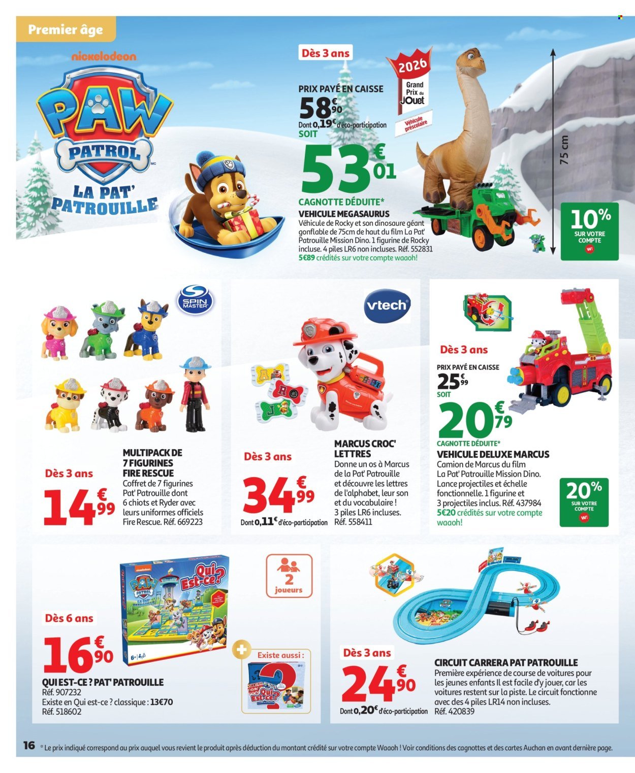 Catalogue AUCHAN - Jouets de Noël