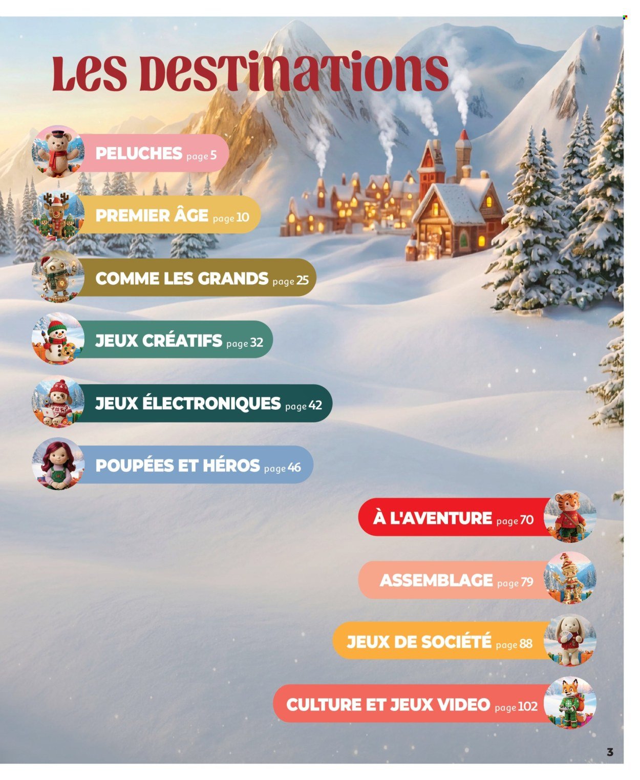 Catalogue AUCHAN - Jouets de Noël