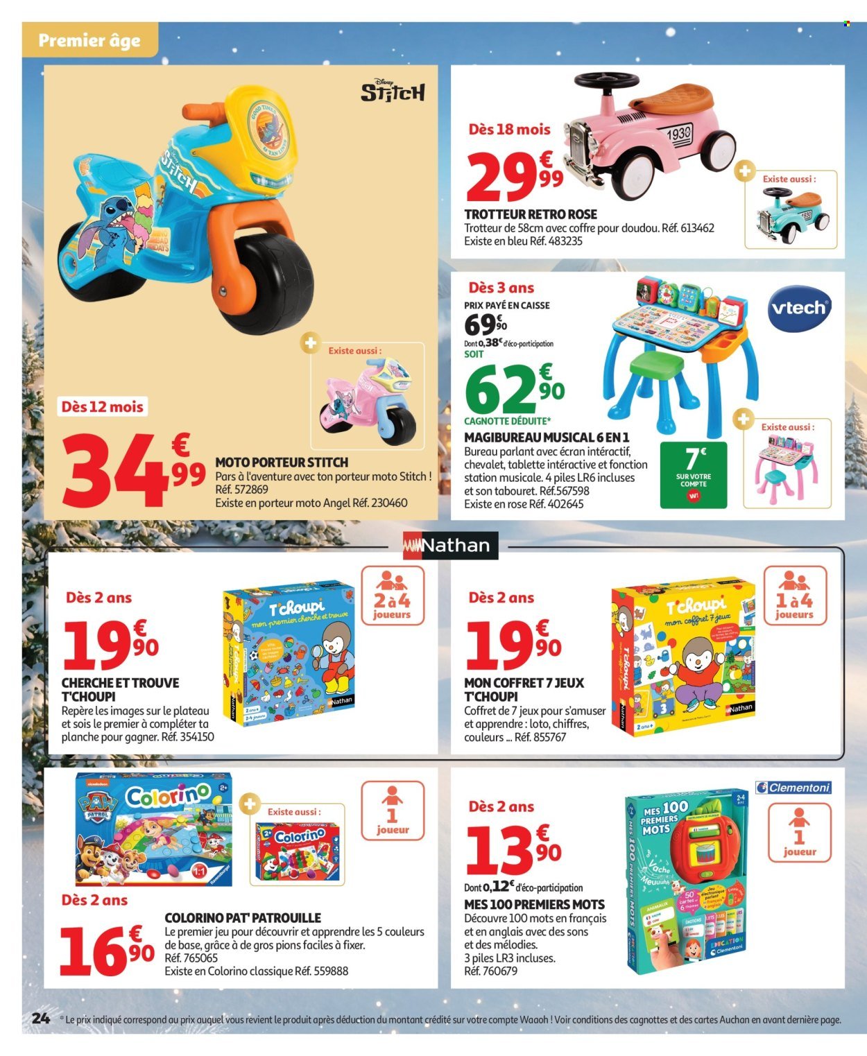 Catalogue AUCHAN - Jouets de Noël
