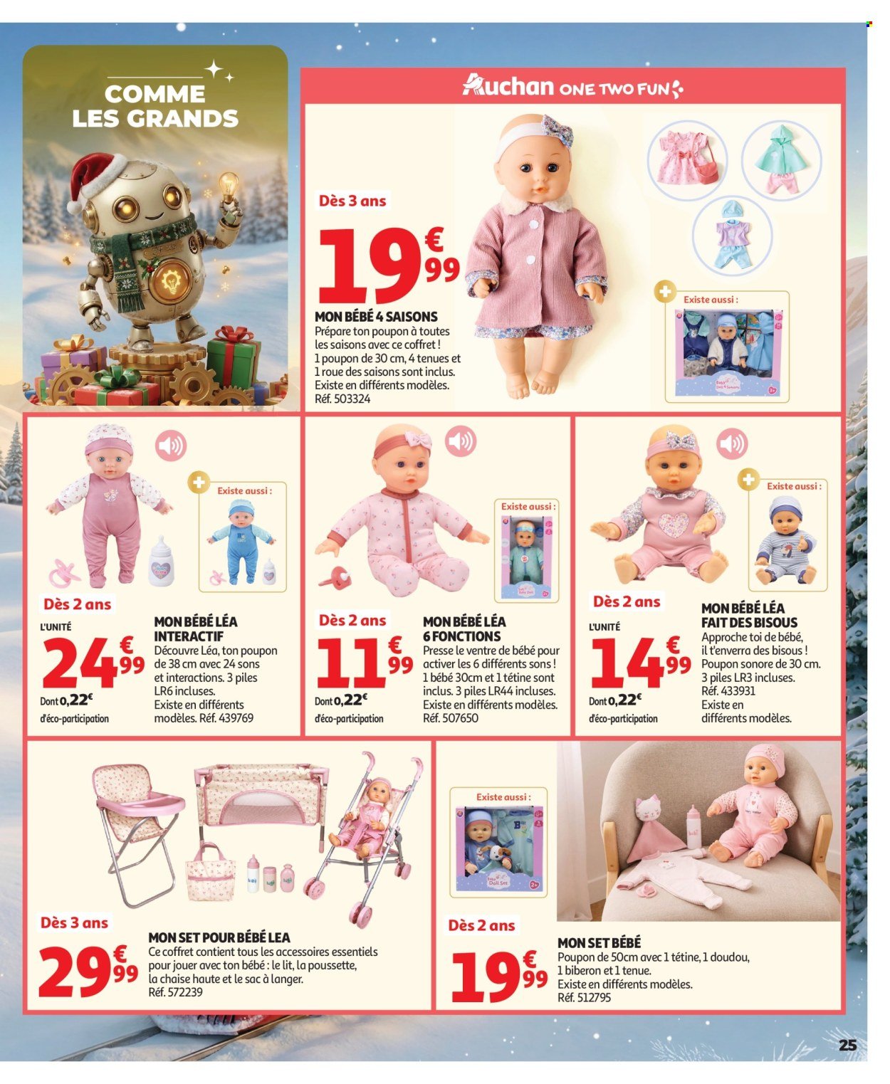 Catalogue AUCHAN - Jouets de Noël