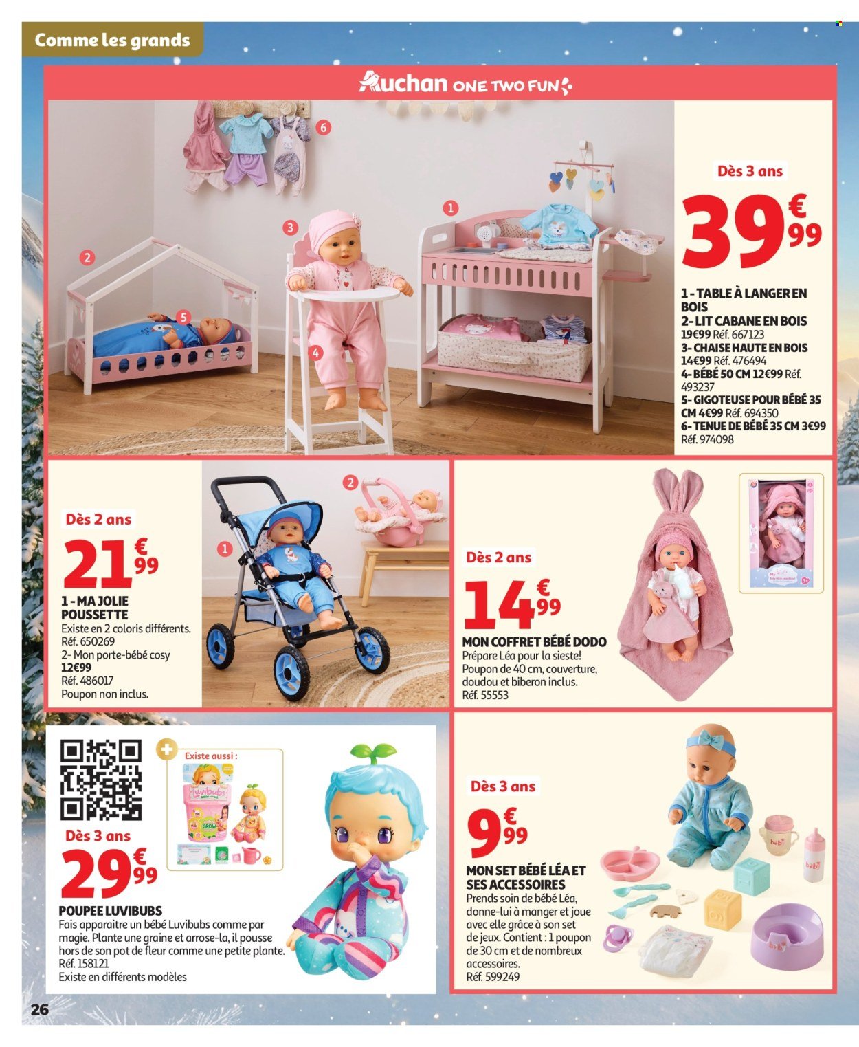 Catalogue AUCHAN - Jouets de Noël