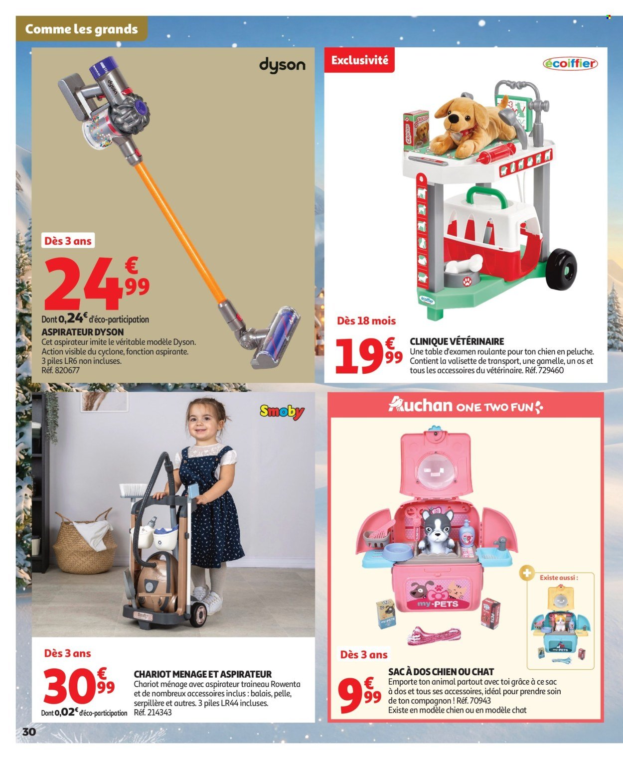 Catalogue AUCHAN - Jouets de Noël