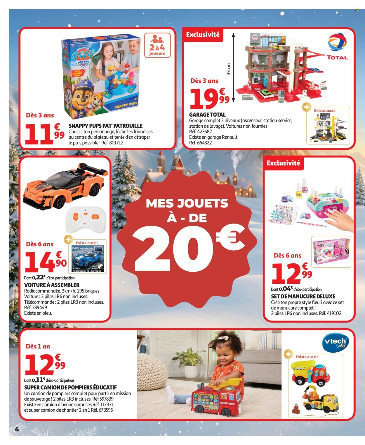 Catalogue AUCHAN - Jouets de Noël