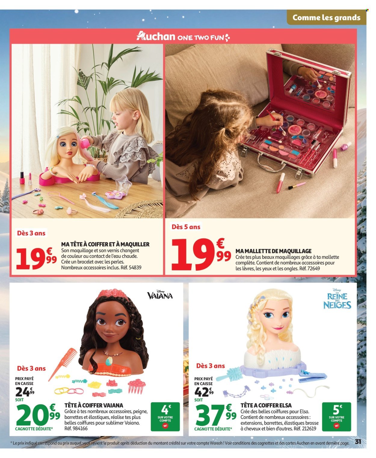 Catalogue AUCHAN - Jouets de Noël