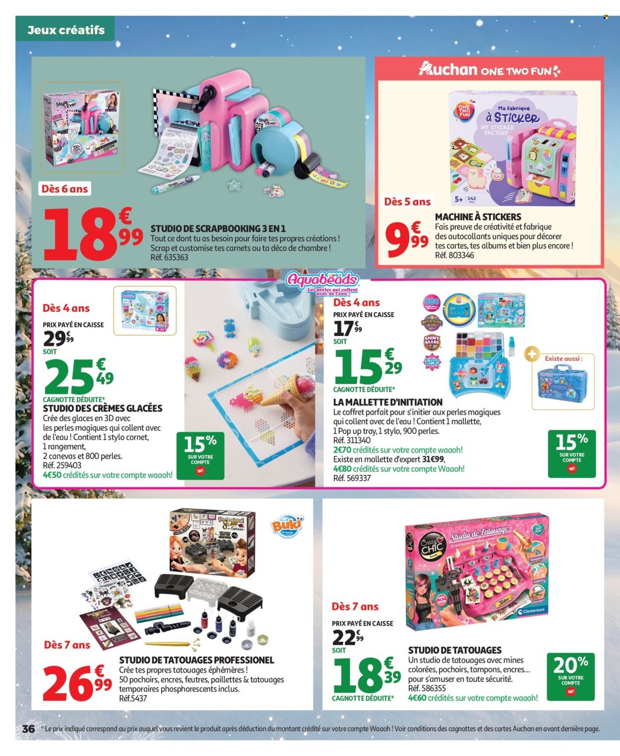 Catalogue AUCHAN - Jouets de Noël