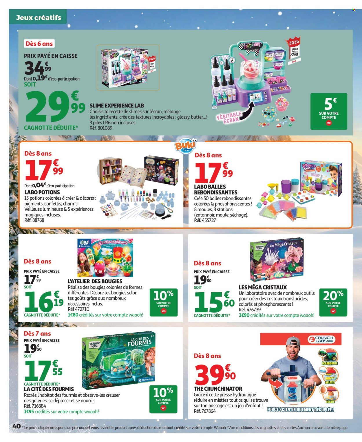 Catalogue AUCHAN - Jouets de Noël