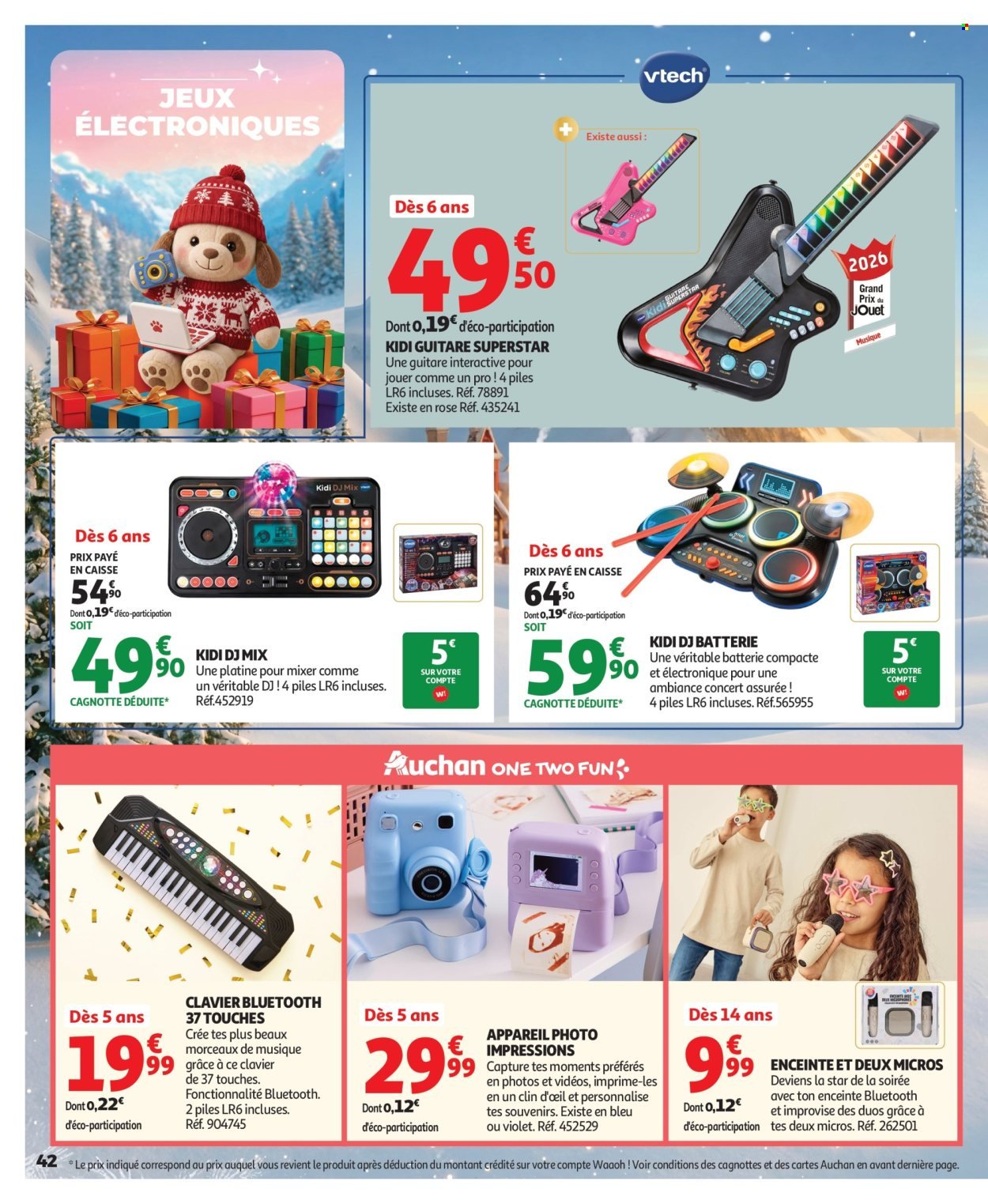 Catalogue AUCHAN - Jouets de Noël